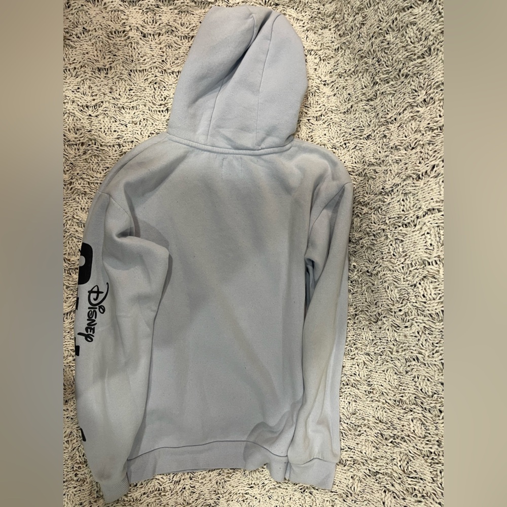 Disney Blue and White Fleece Hoodie - Picture 3 of 3